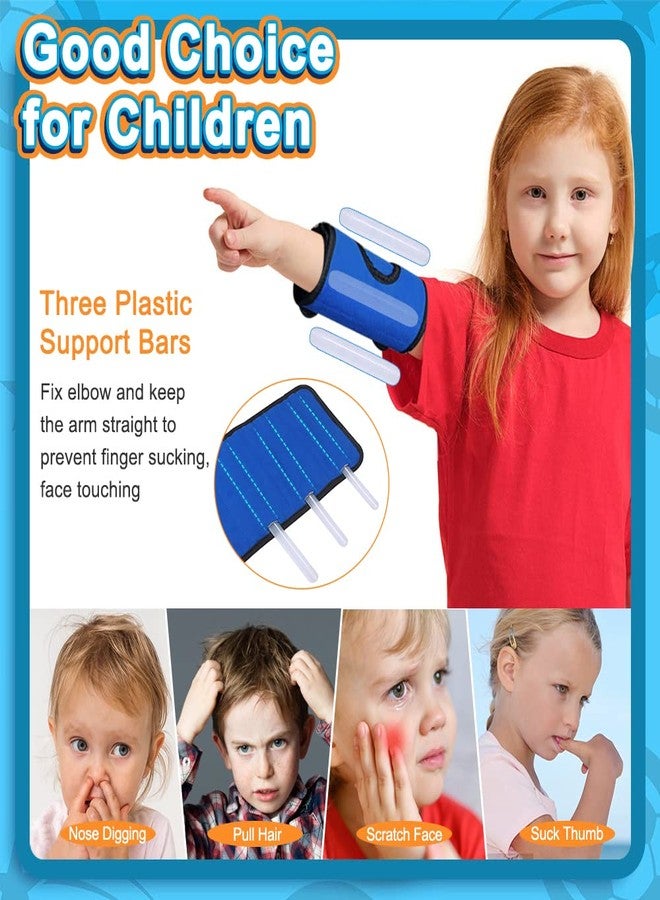Zelen Thumb Sucking Stop for Kids Stop Finger Sucking Guards Nail Biting Treatment Anti Sucking Thumb Guard for Thumb Suckers Stopper Gloves Deterrent for Toddler Pediatric Elbow Immobilizer Brace (1PCS) - Image 3